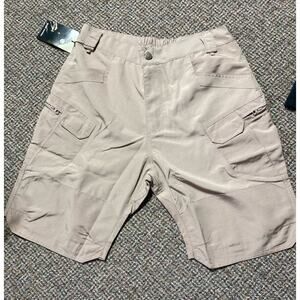 Outdoor Equipment Utility Shorts, Beige, Mens Size Large, NWT